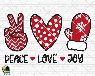Peace Love Joy SVG