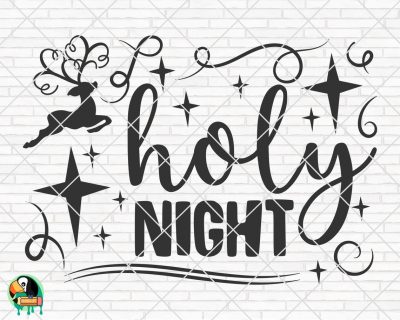 Holy Night SVG