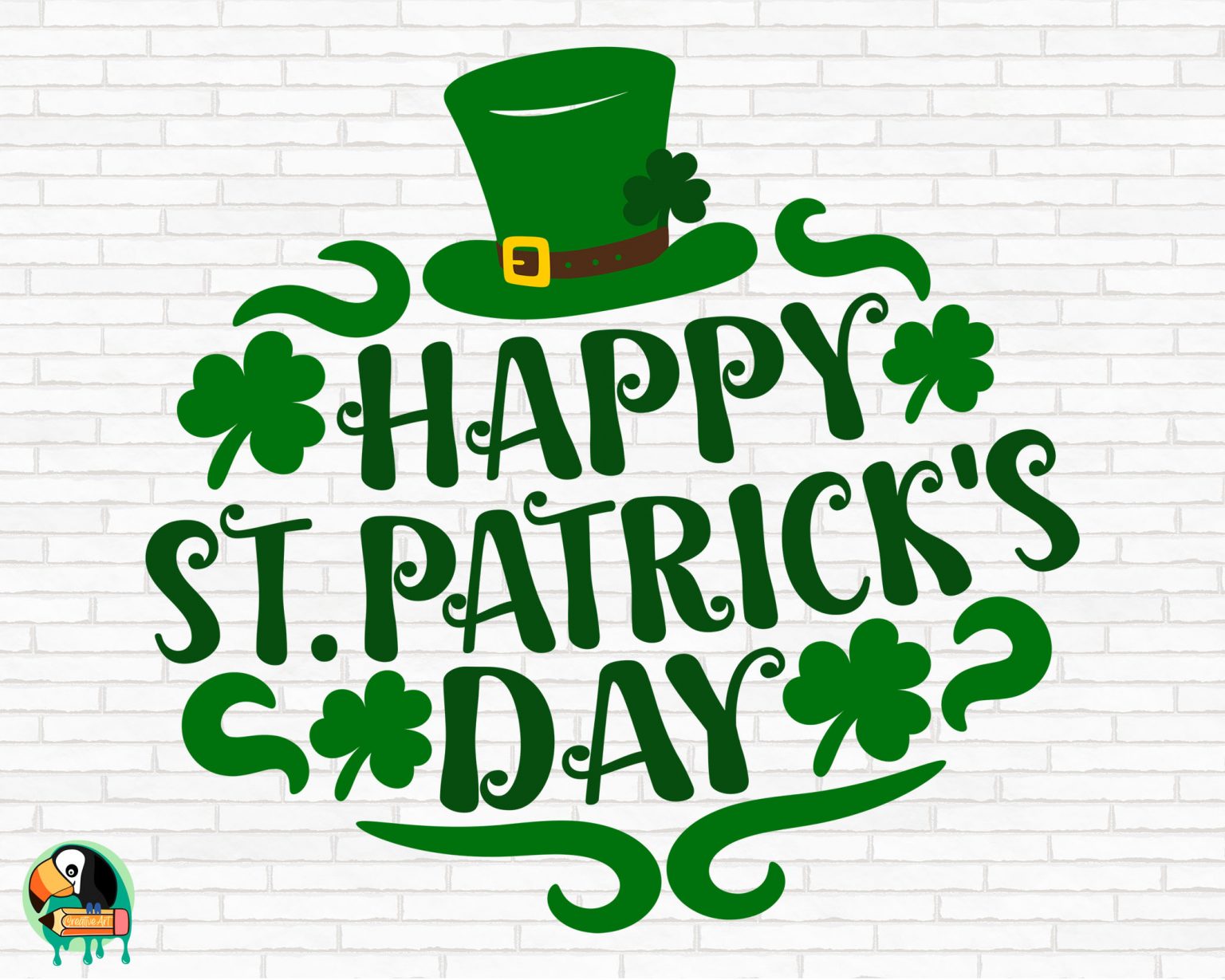 Free Happy St Patrick's Day SVG | HotSVG.com