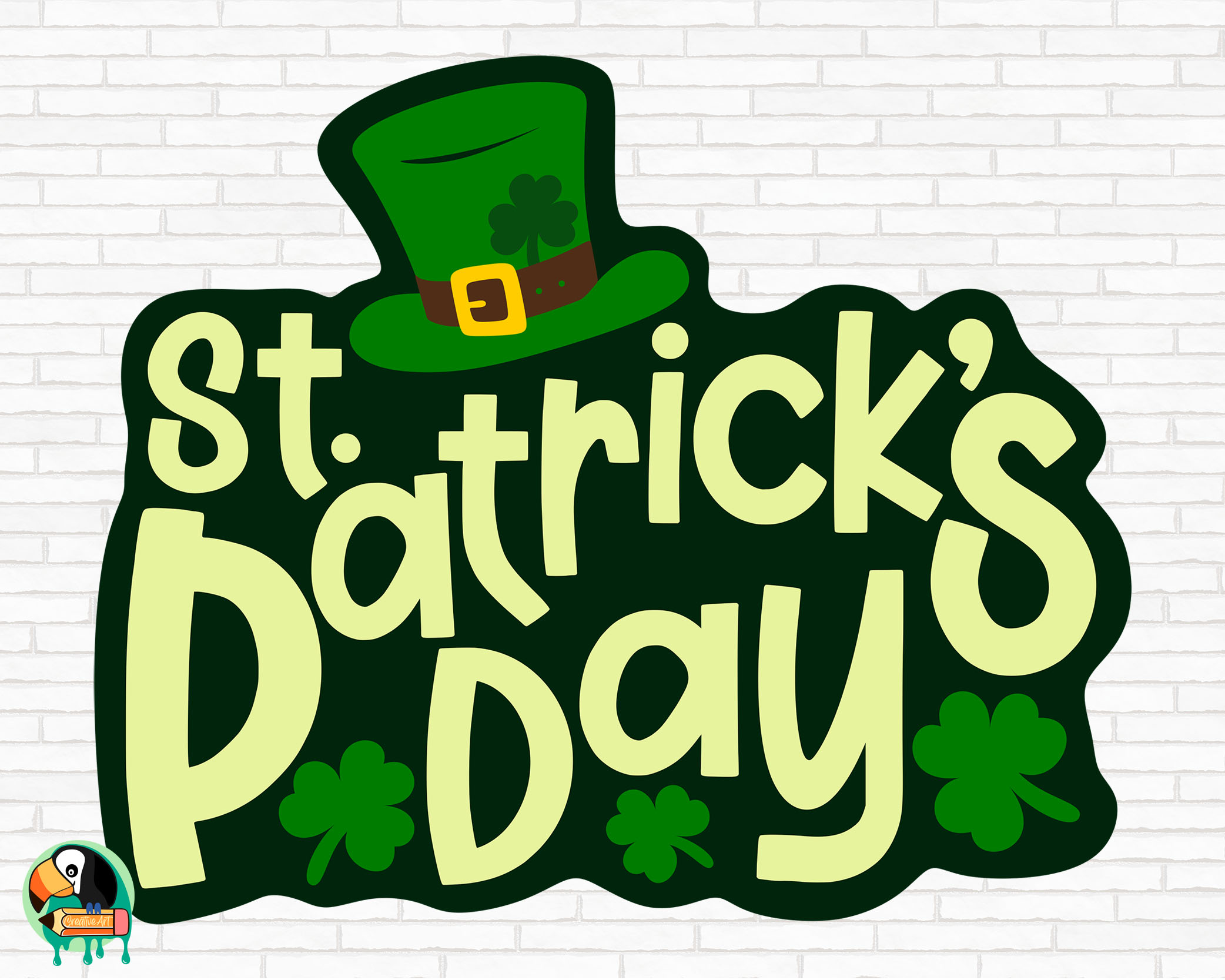 Free Happy St Patrick's Day SVG | HotSVG.com