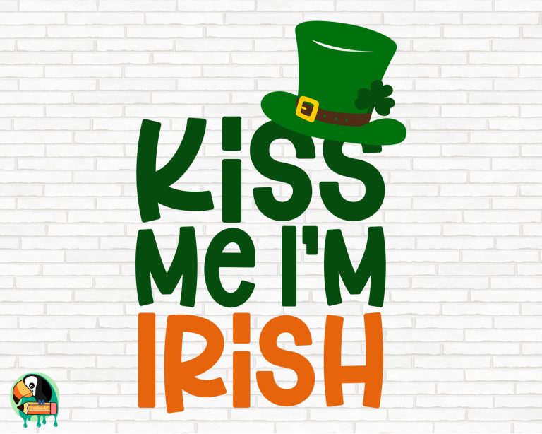 Free Kiss me I’m Irish SVG | HotSVG.com